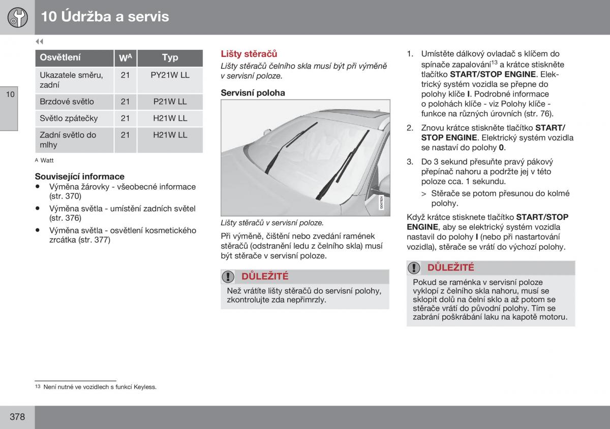 Volvo S60 II 2 navod k obsludze / page 380