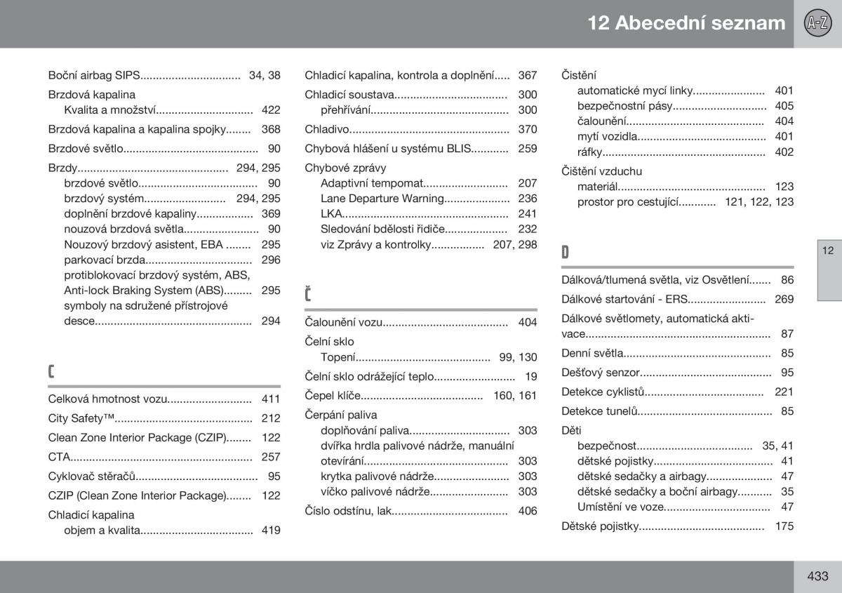 Volvo S60 II 2 navod k obsludze / page 435