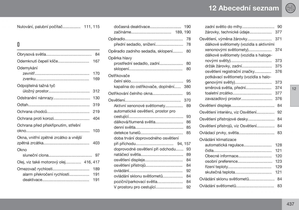 Volvo S60 II 2 navod k obsludze / page 439