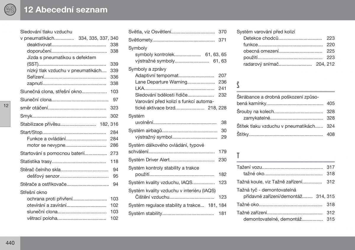 Volvo S60 II 2 navod k obsludze / page 442