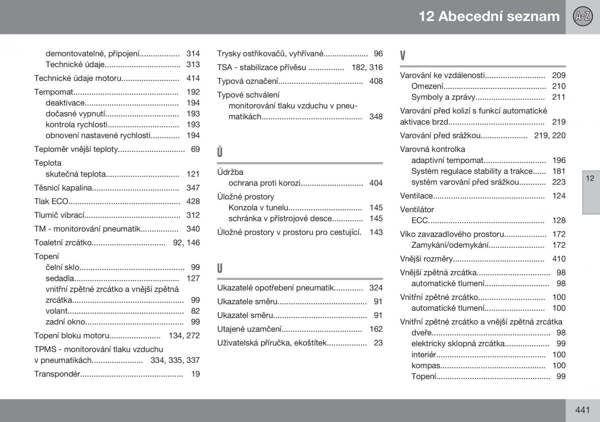 Volvo S60 II 2 navod k obsludze / page 443