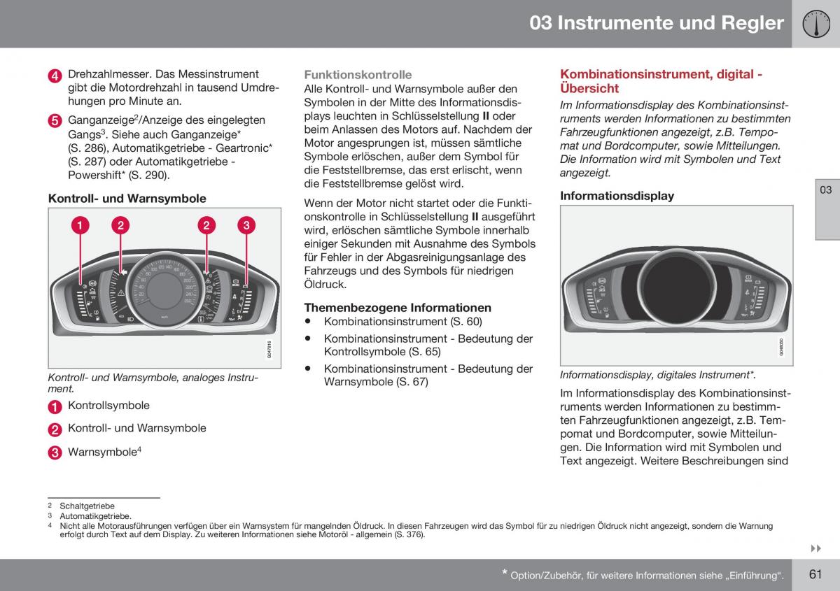 Volvo S60 II 2 Handbuch / page 63