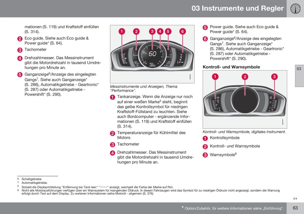 Volvo S60 II 2 Handbuch / page 65