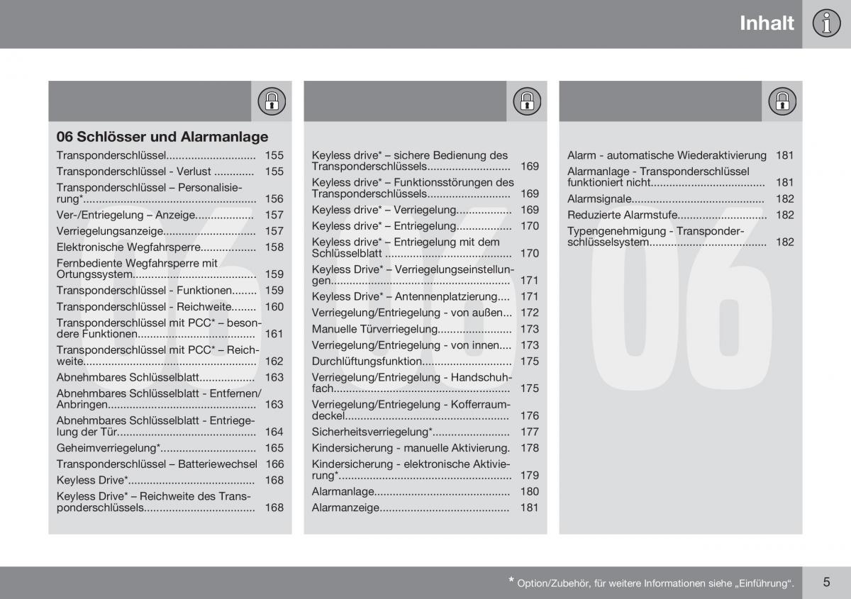 Volvo S60 II 2 Handbuch / page 7