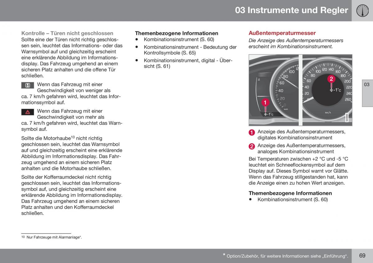 Volvo S60 II 2 Handbuch / page 71