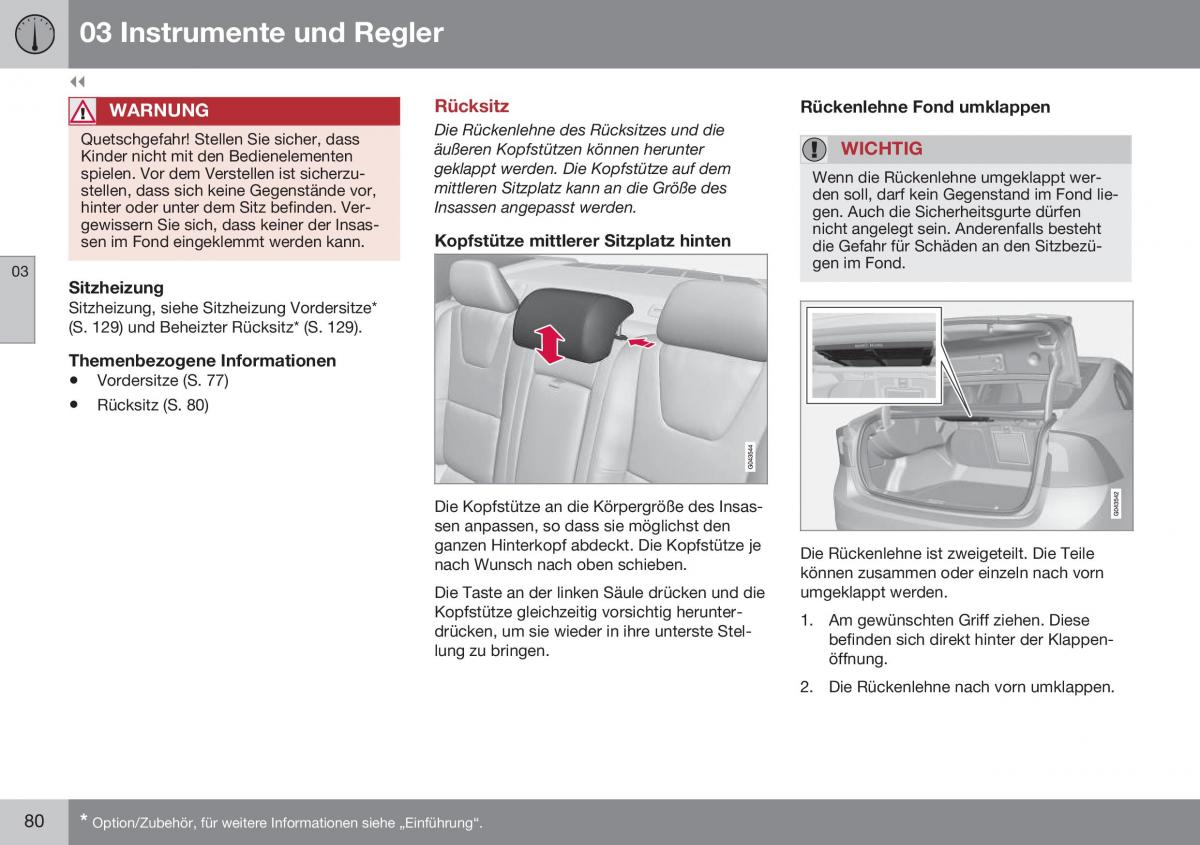 Volvo S60 II 2 Handbuch / page 82