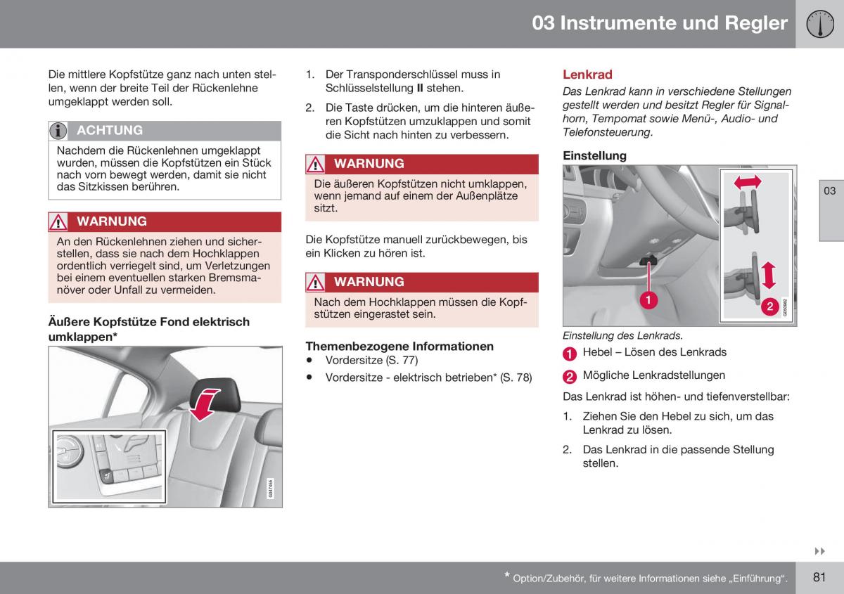 Volvo S60 II 2 Handbuch / page 83