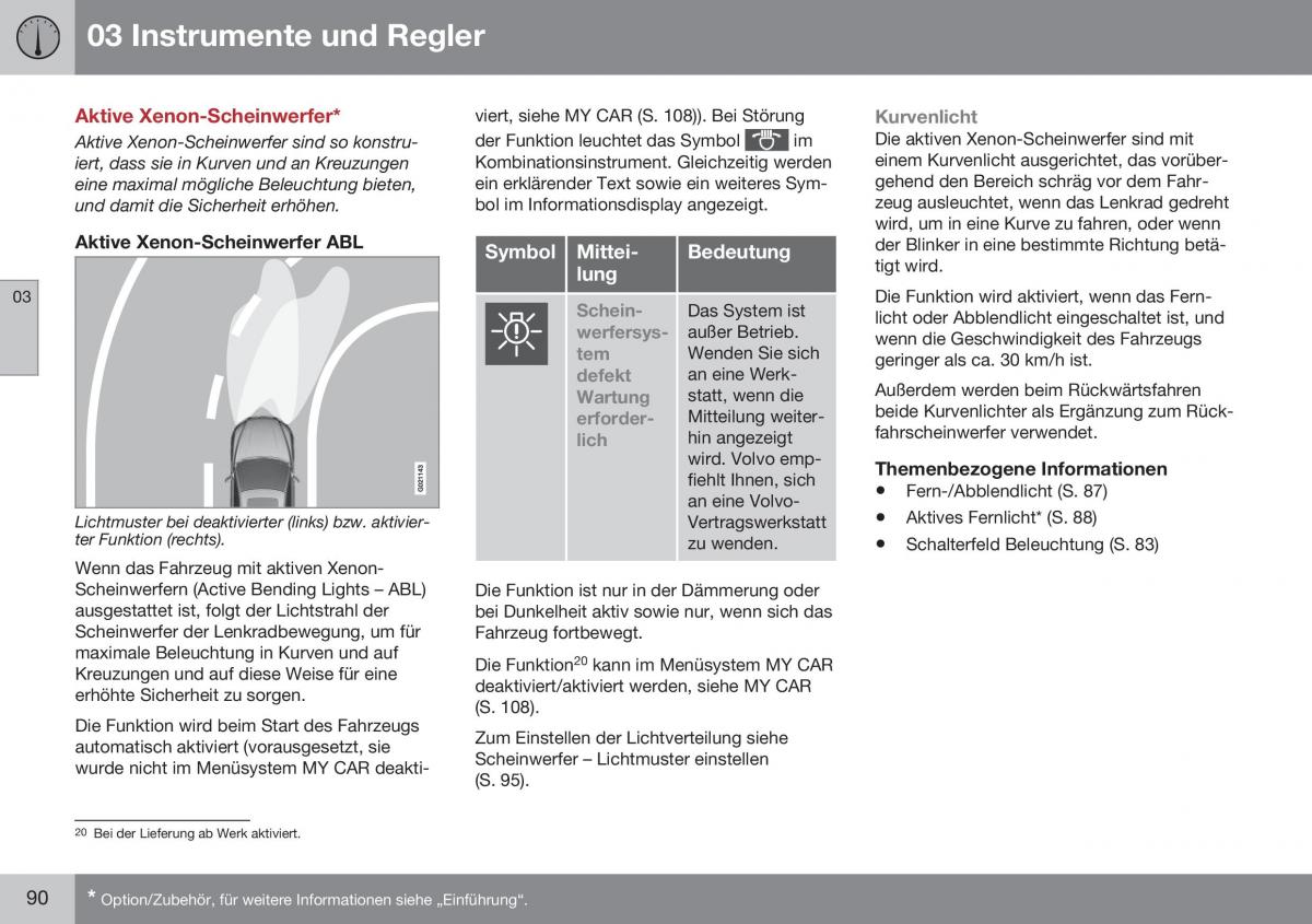 Volvo S60 II 2 Handbuch / page 92