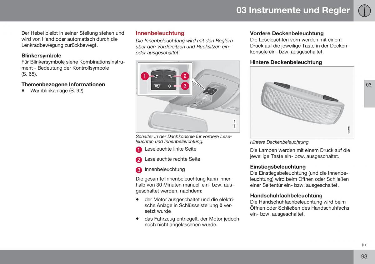 Volvo S60 II 2 Handbuch / page 95