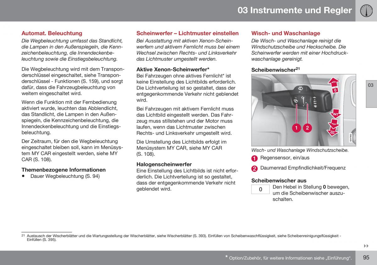 Volvo S60 II 2 Handbuch / page 97