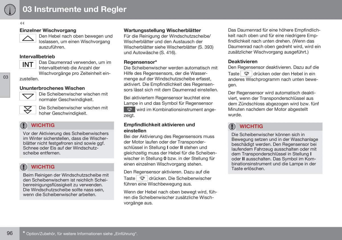 Volvo S60 II 2 Handbuch / page 98