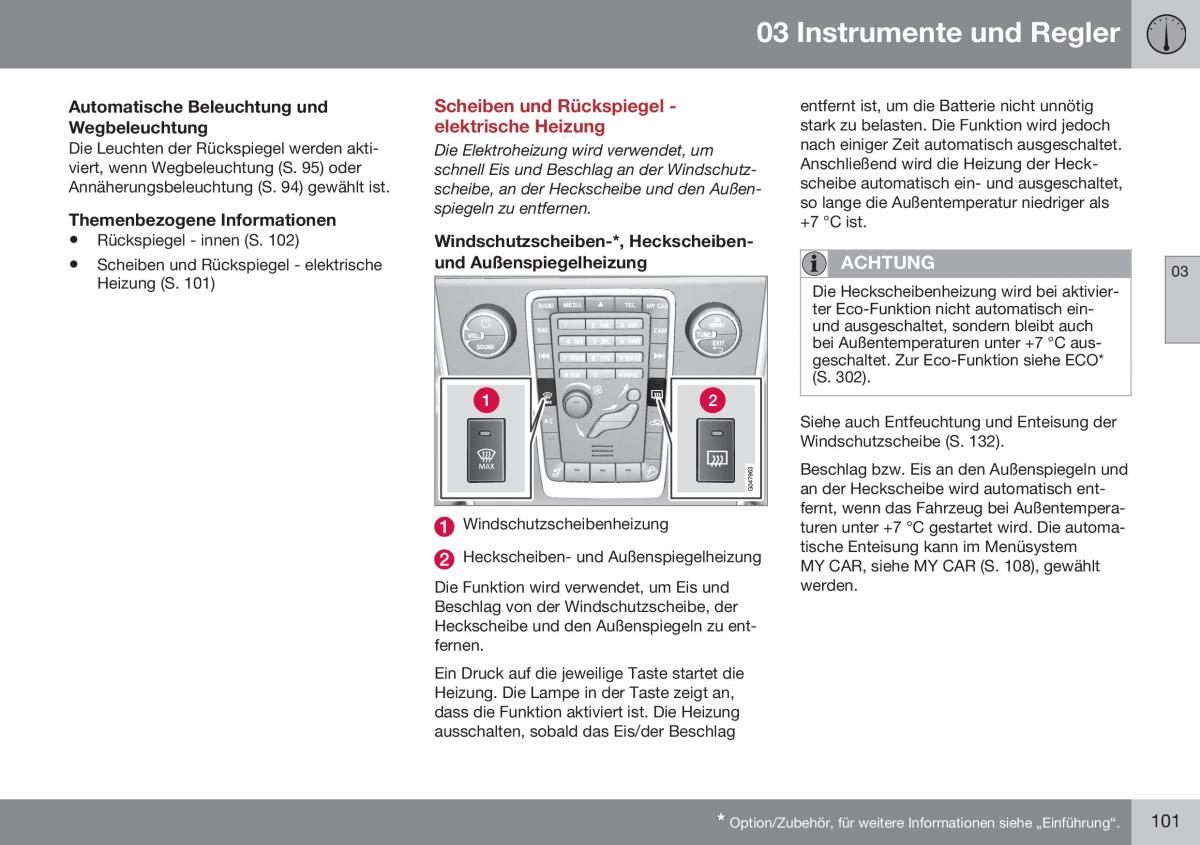 Volvo S60 II 2 Handbuch / page 103