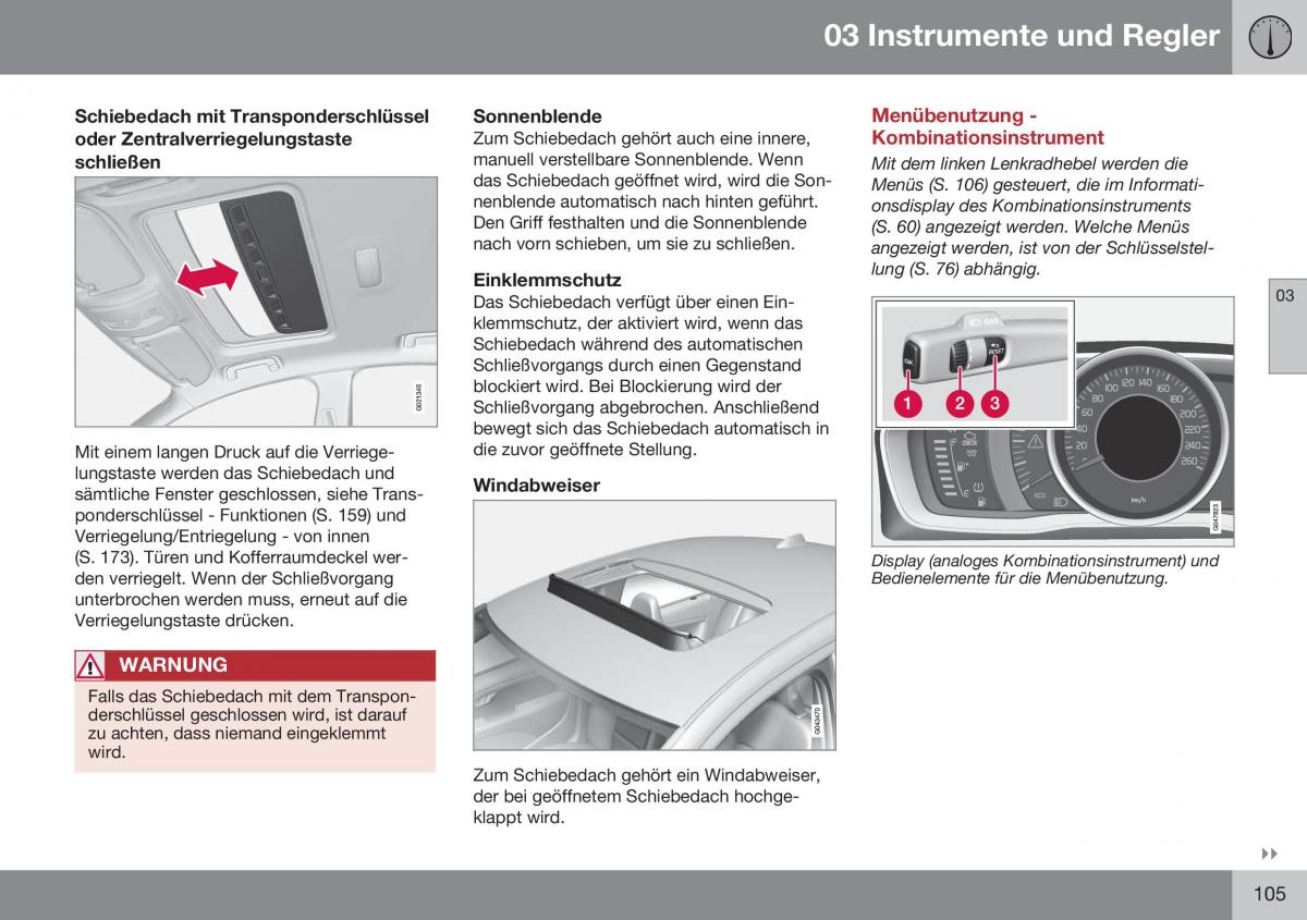 Volvo S60 II 2 Handbuch / page 107