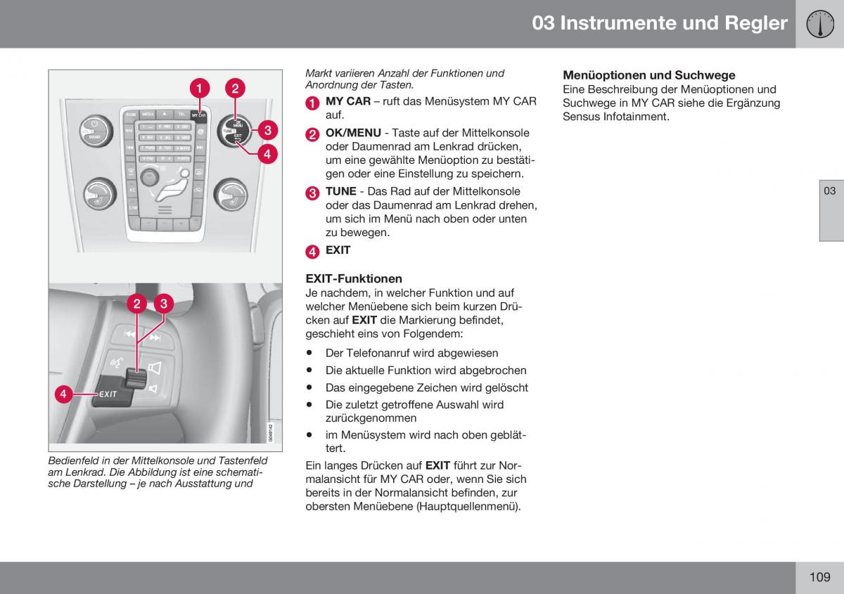 Volvo S60 II 2 Handbuch / page 111