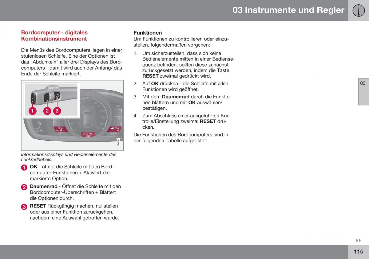 Volvo S60 II 2 Handbuch / page 117