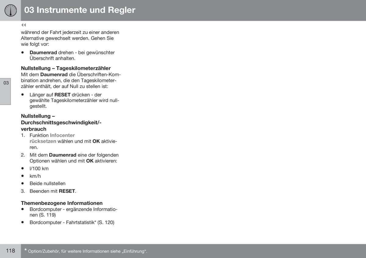 Volvo S60 II 2 Handbuch / page 120