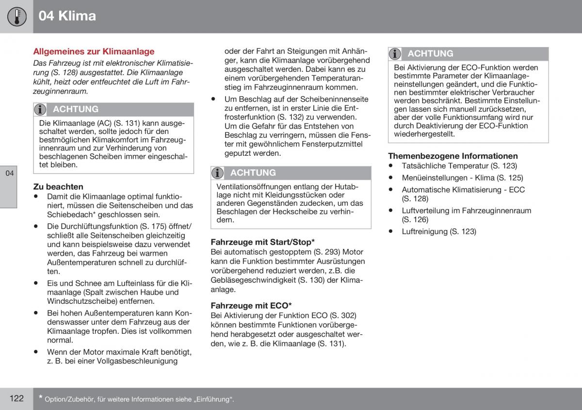 Volvo S60 II 2 Handbuch / page 124