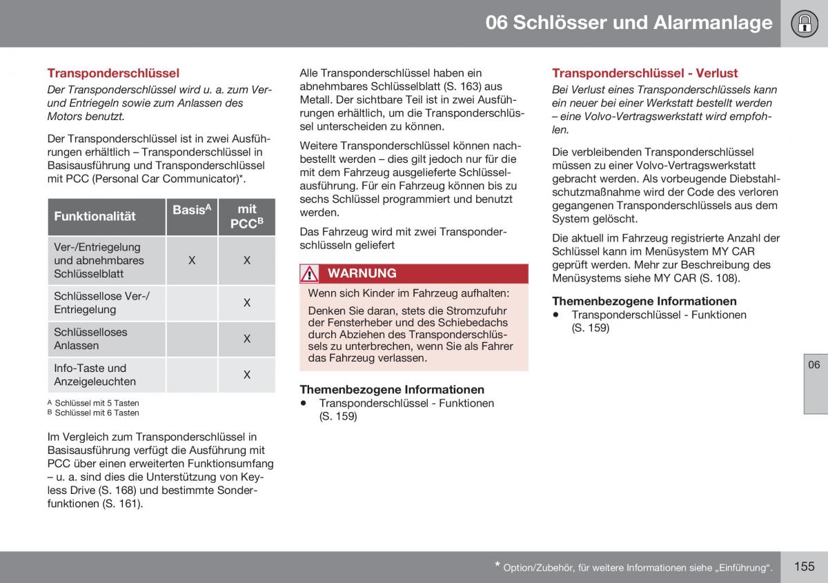 Volvo S60 II 2 Handbuch / page 157