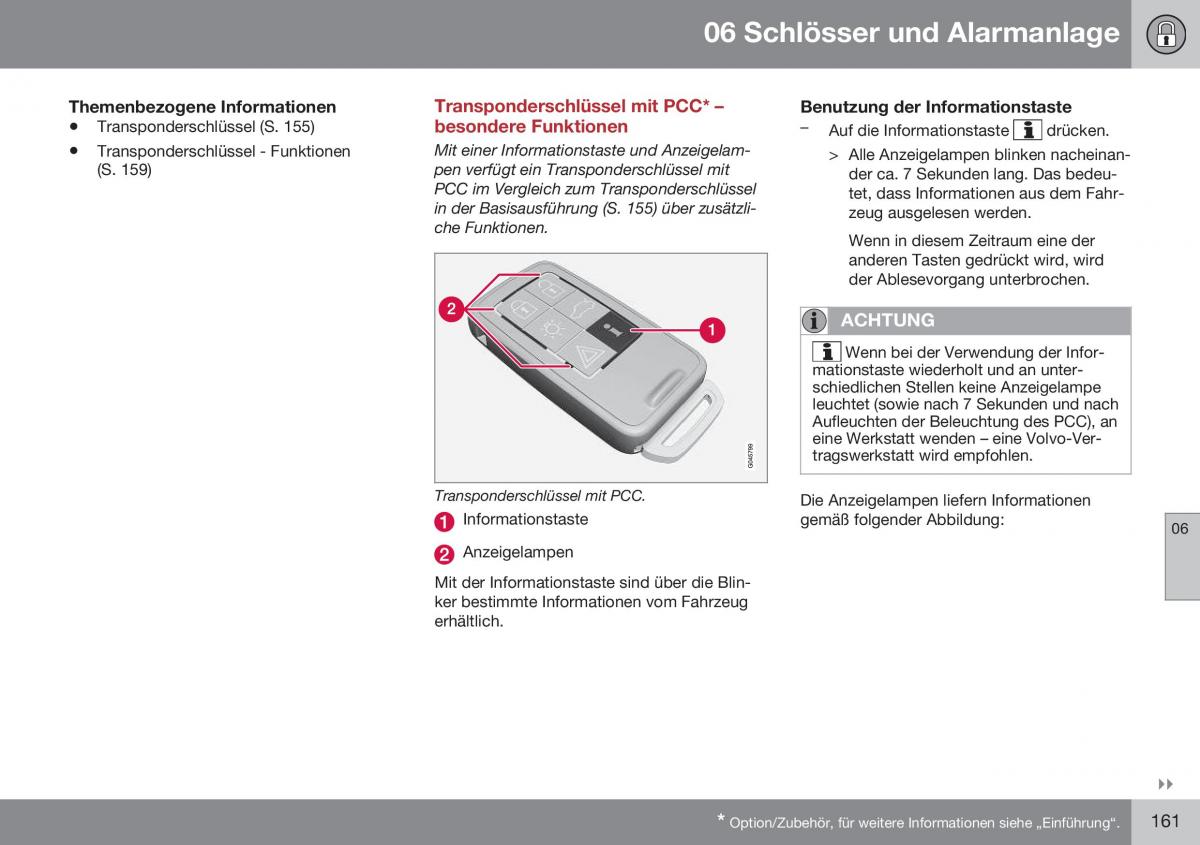 Volvo S60 II 2 Handbuch / page 163