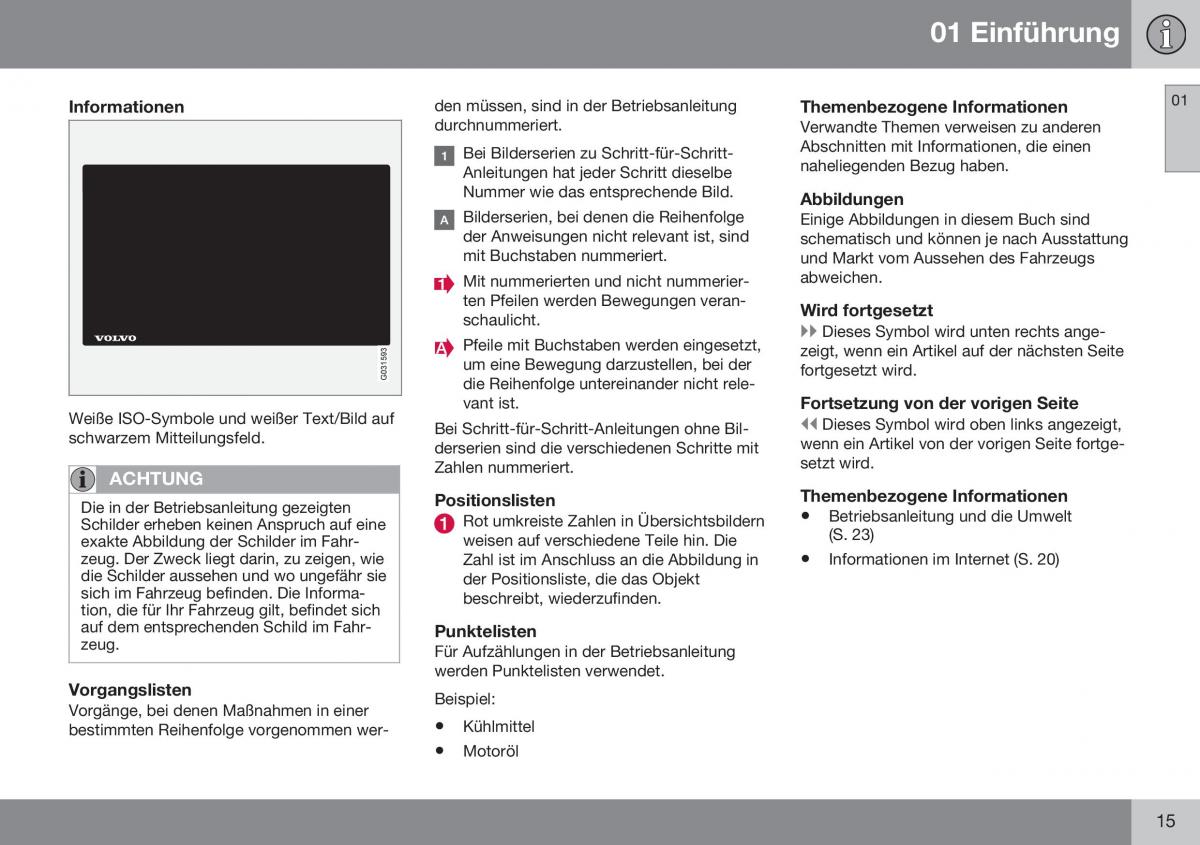 Volvo S60 II 2 Handbuch / page 17