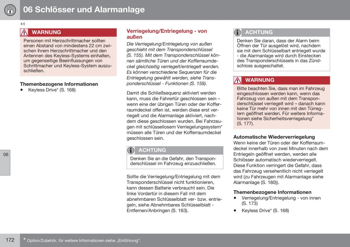 Volvo S60 II 2 Handbuch / page 174