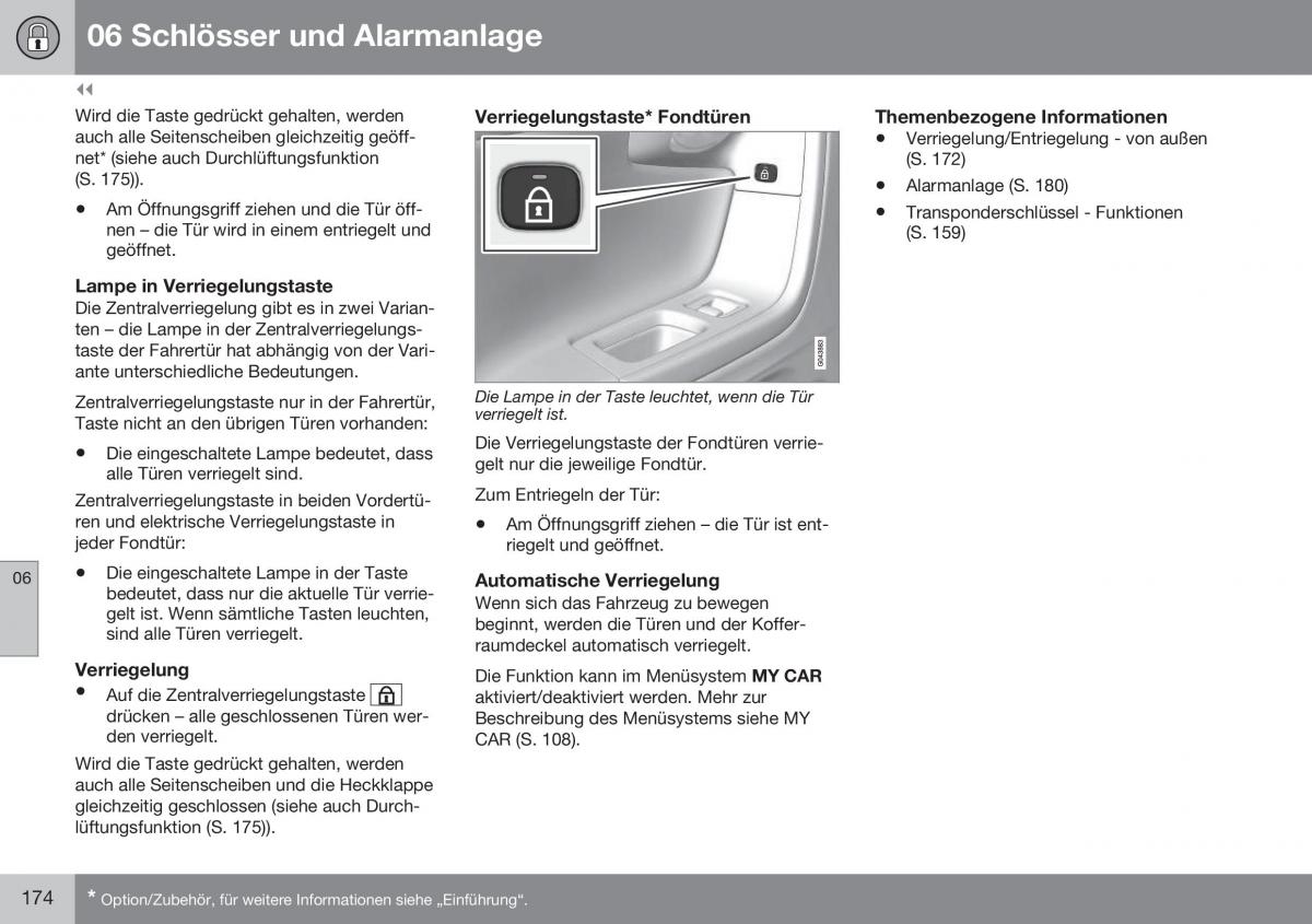 Volvo S60 II 2 Handbuch / page 176