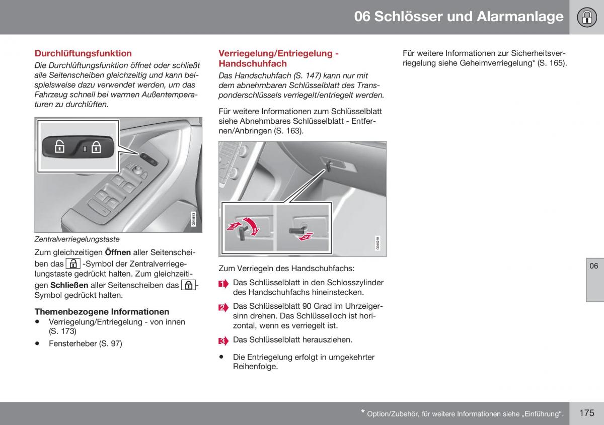 Volvo S60 II 2 Handbuch / page 177