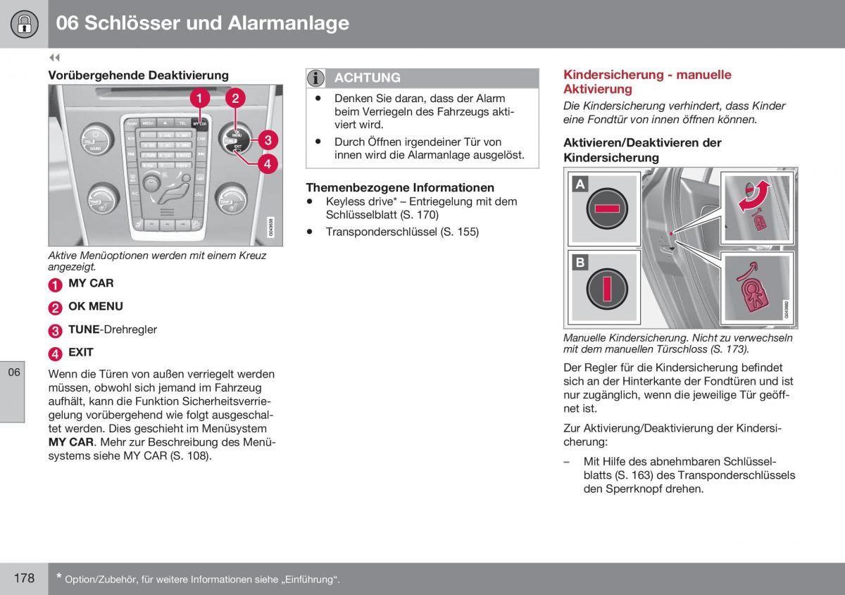 Volvo S60 II 2 Handbuch / page 180