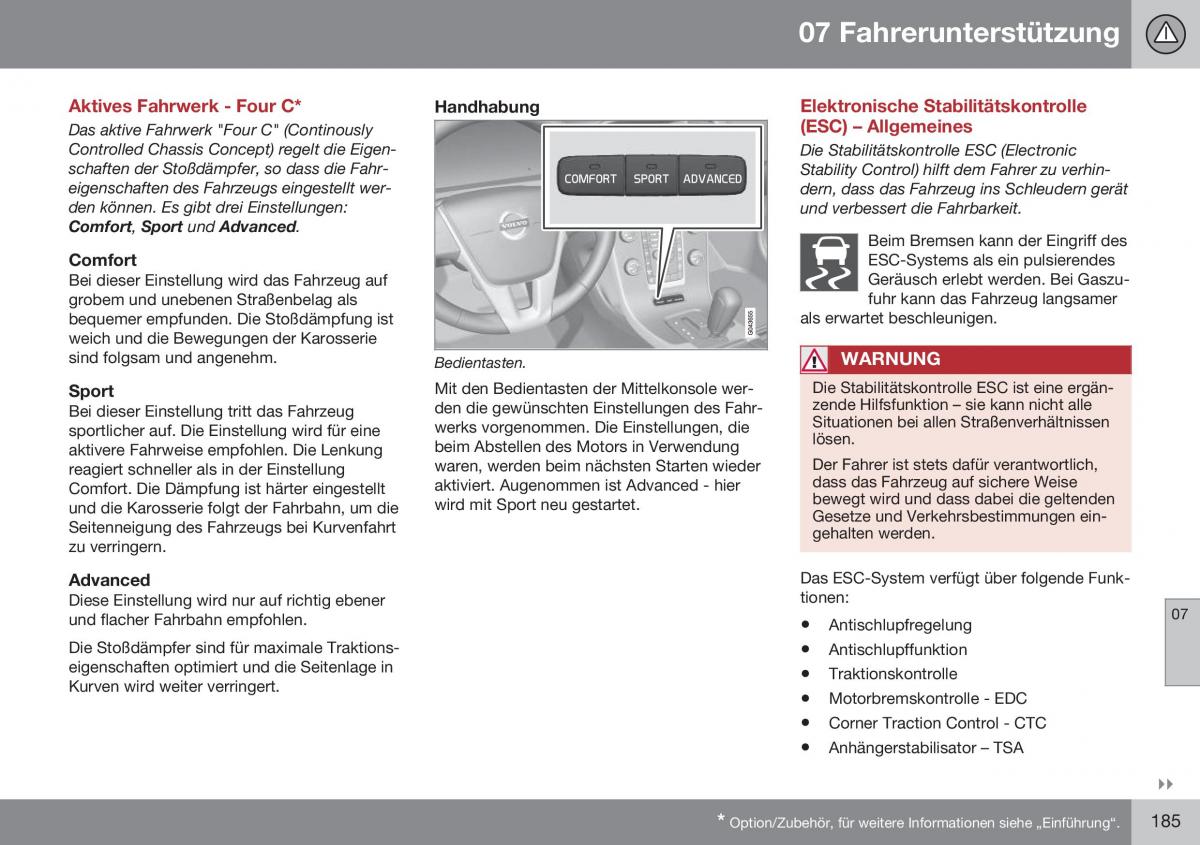 Volvo S60 II 2 Handbuch / page 187