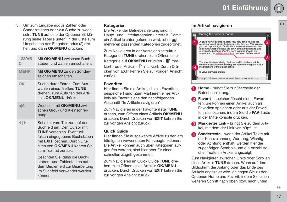 Volvo S60 II 2 Handbuch / page 19