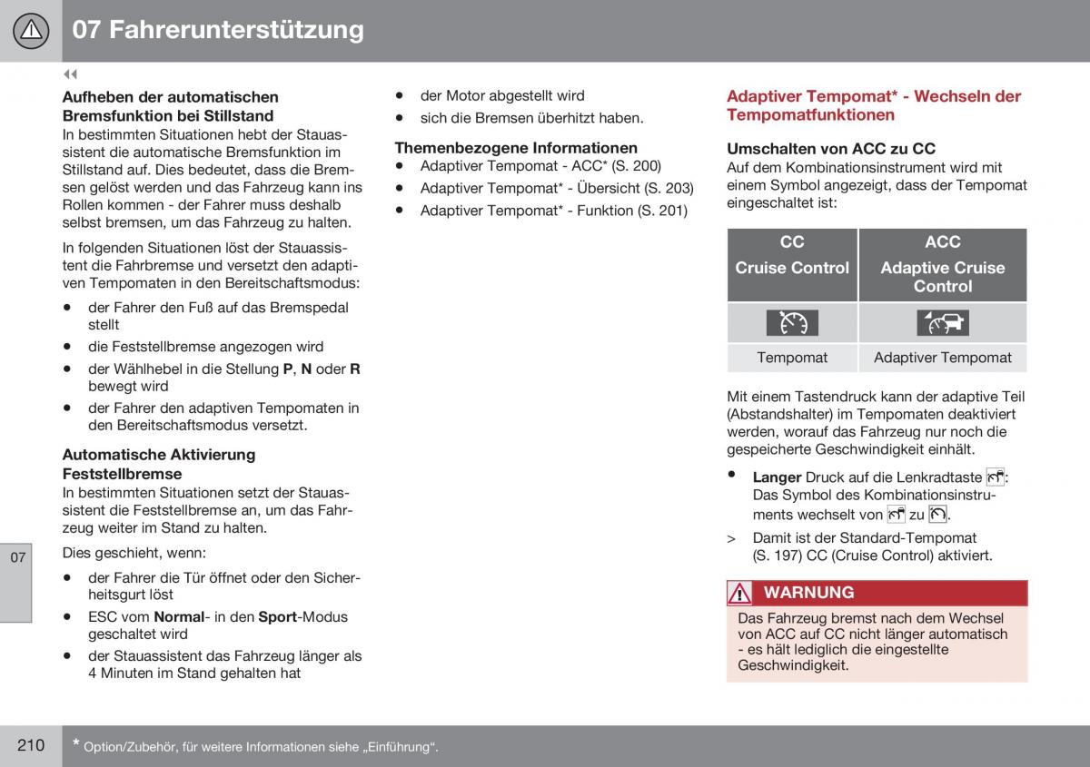 Volvo S60 II 2 Handbuch / page 212