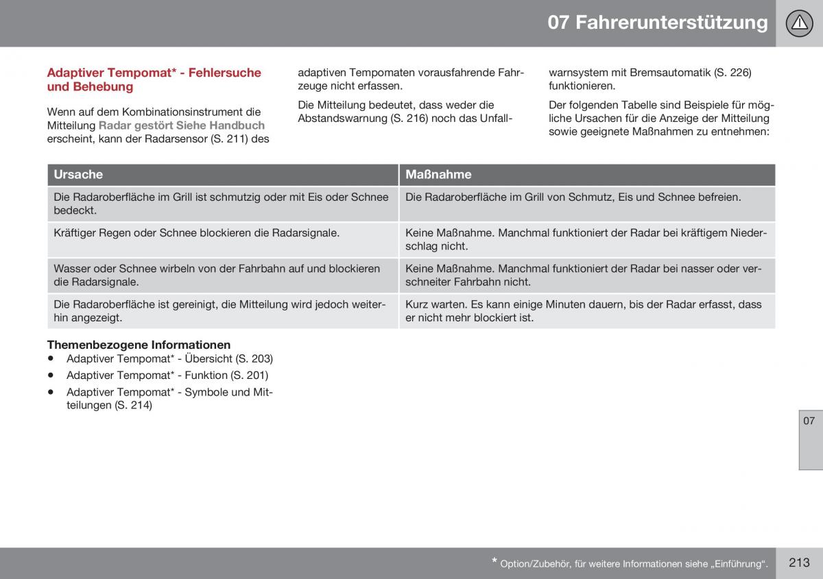 Volvo S60 II 2 Handbuch / page 215