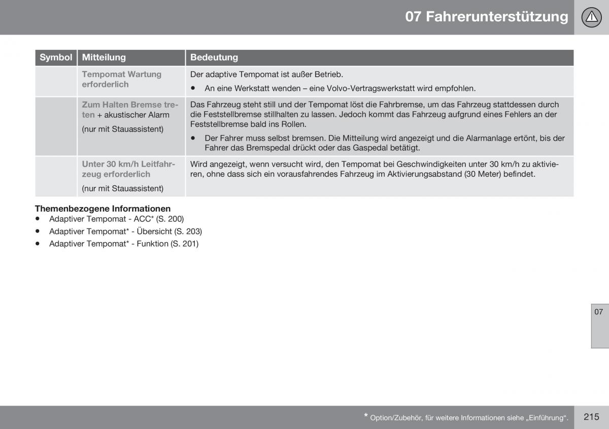 Volvo S60 II 2 Handbuch / page 217