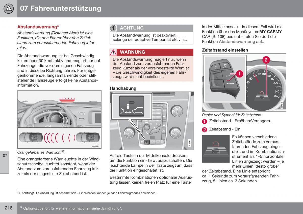 Volvo S60 II 2 Handbuch / page 218