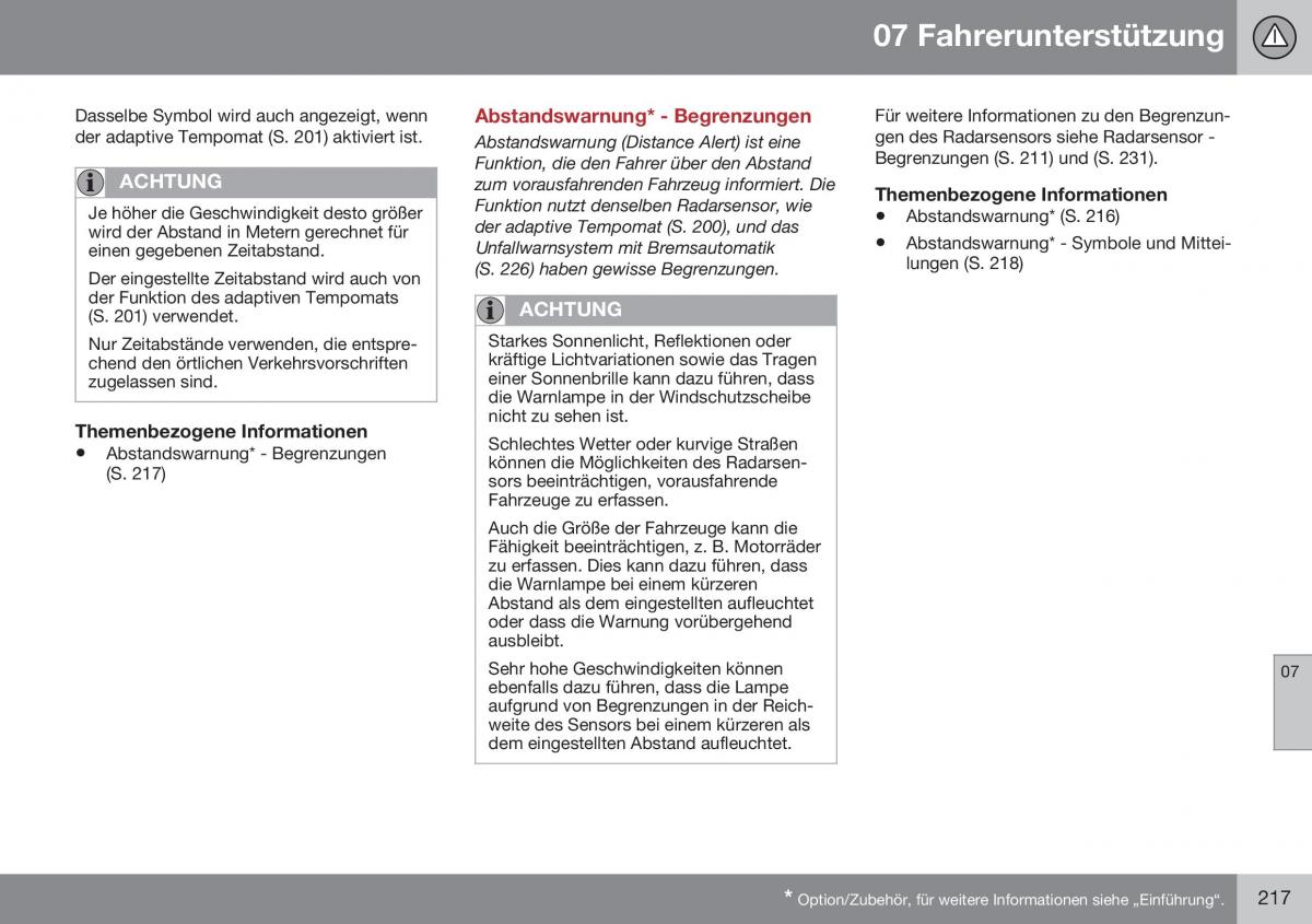 Volvo S60 II 2 Handbuch / page 219