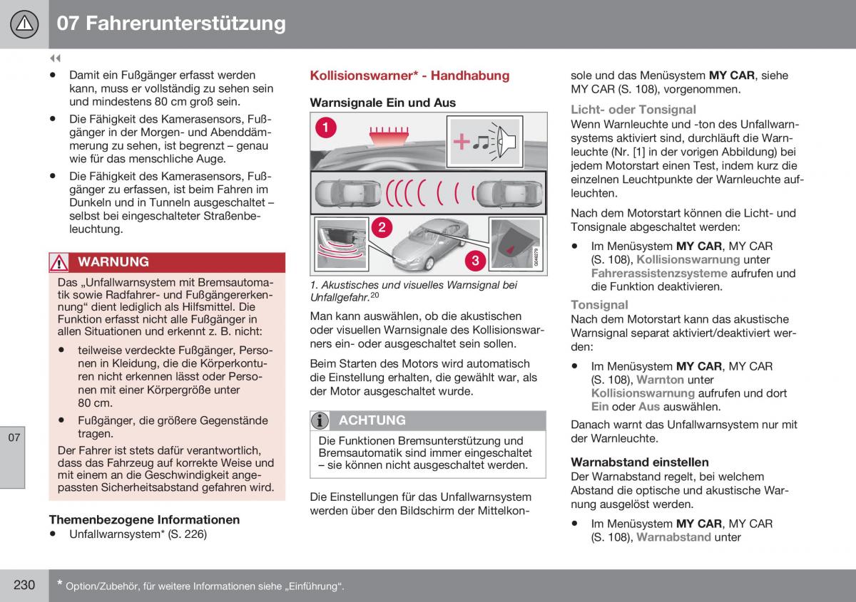 Volvo S60 II 2 Handbuch / page 232