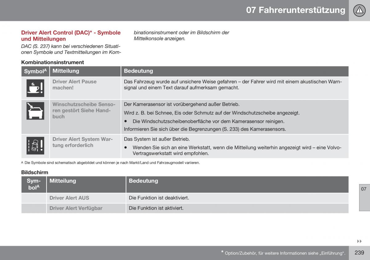 Volvo S60 II 2 Handbuch / page 241