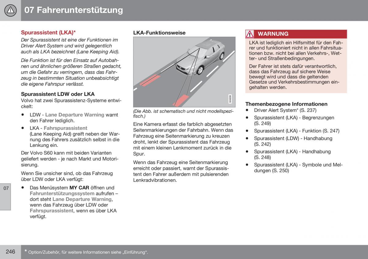 Volvo S60 II 2 Handbuch / page 248