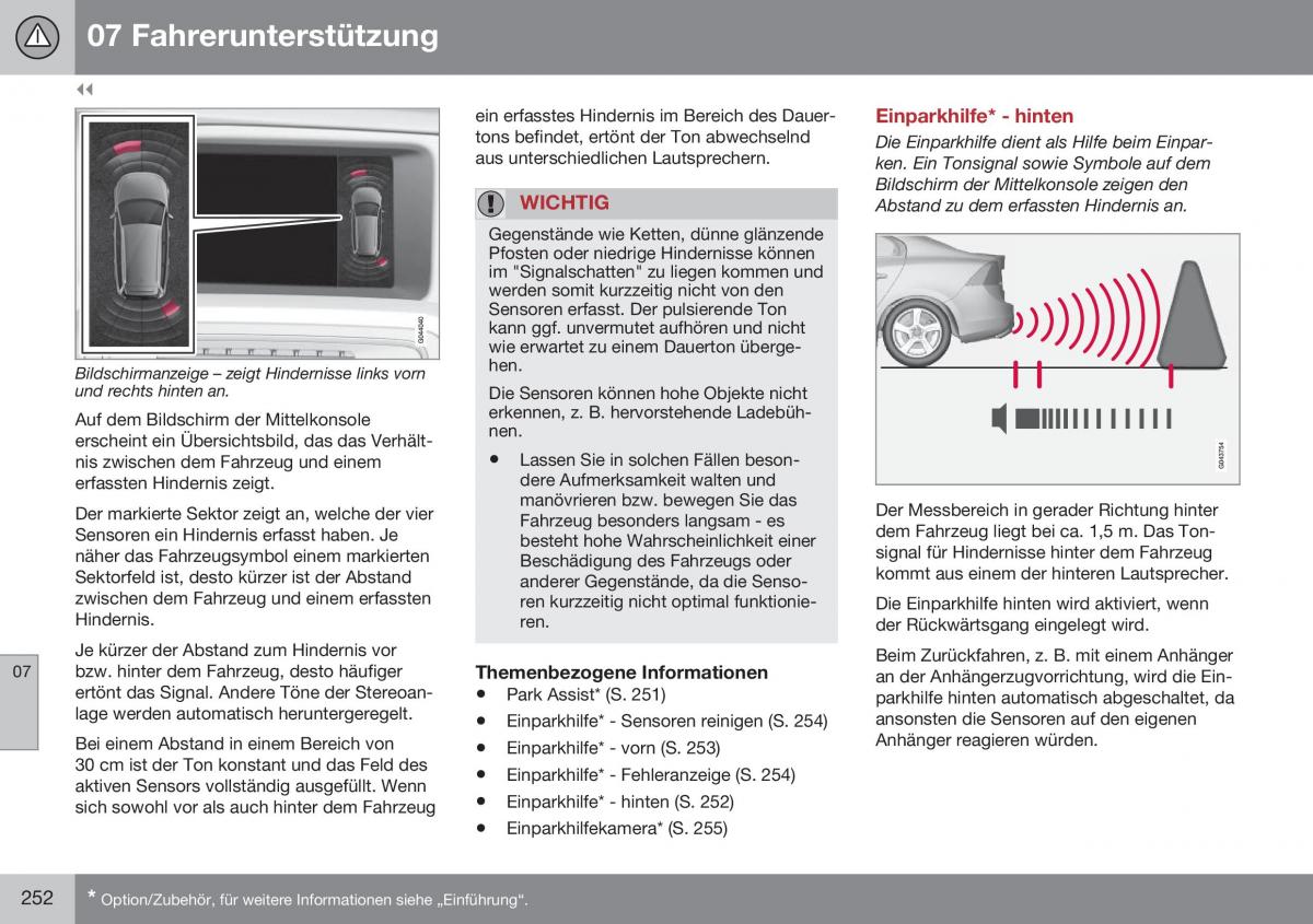 Volvo S60 II 2 Handbuch / page 254