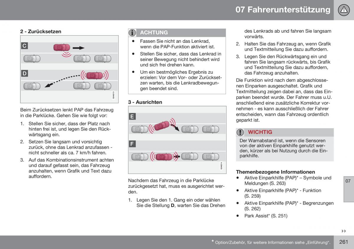 Volvo S60 II 2 Handbuch / page 263