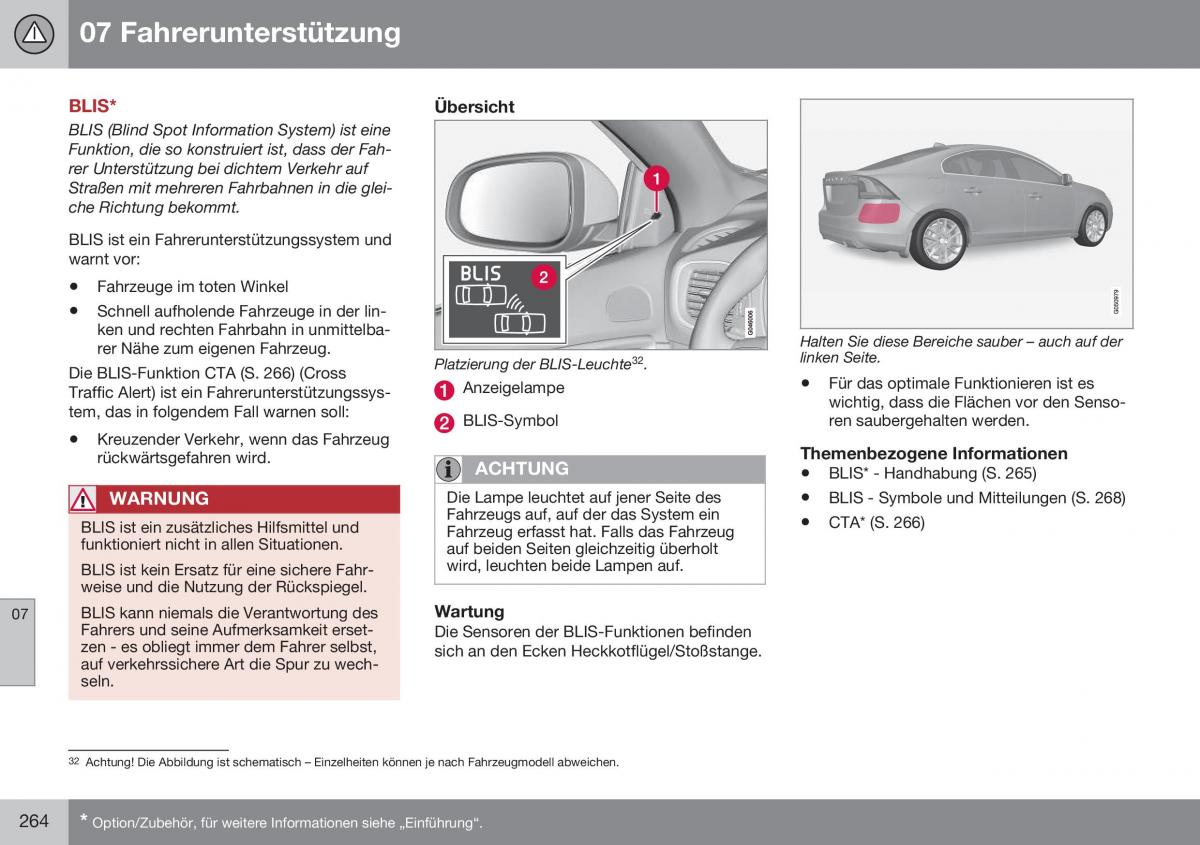 Volvo S60 II 2 Handbuch / page 266