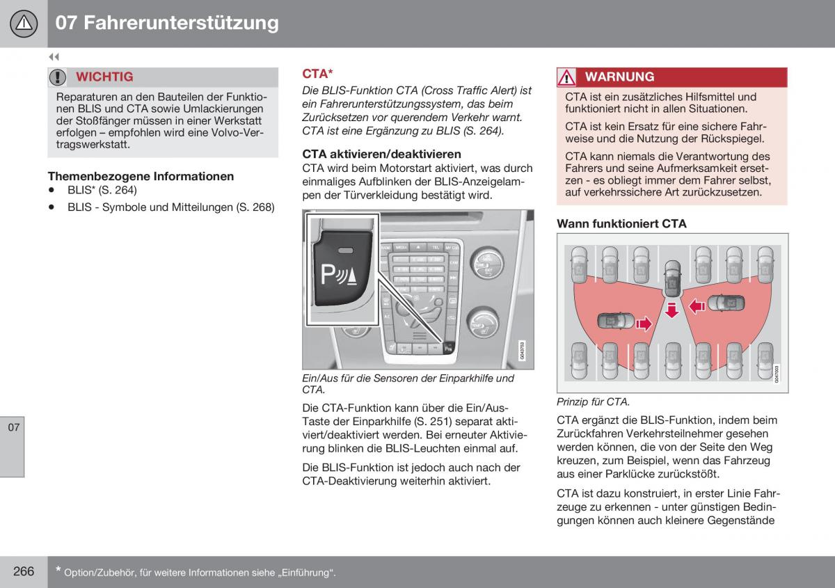 Volvo S60 II 2 Handbuch / page 268