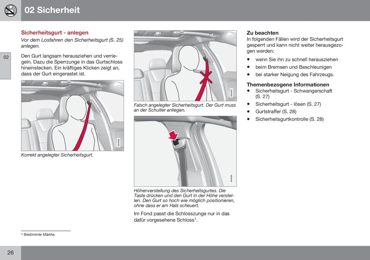 Volvo S60 II 2 Handbuch / page 28