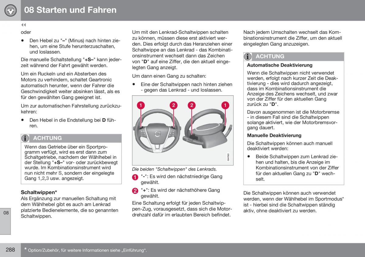 Volvo S60 II 2 Handbuch / page 290