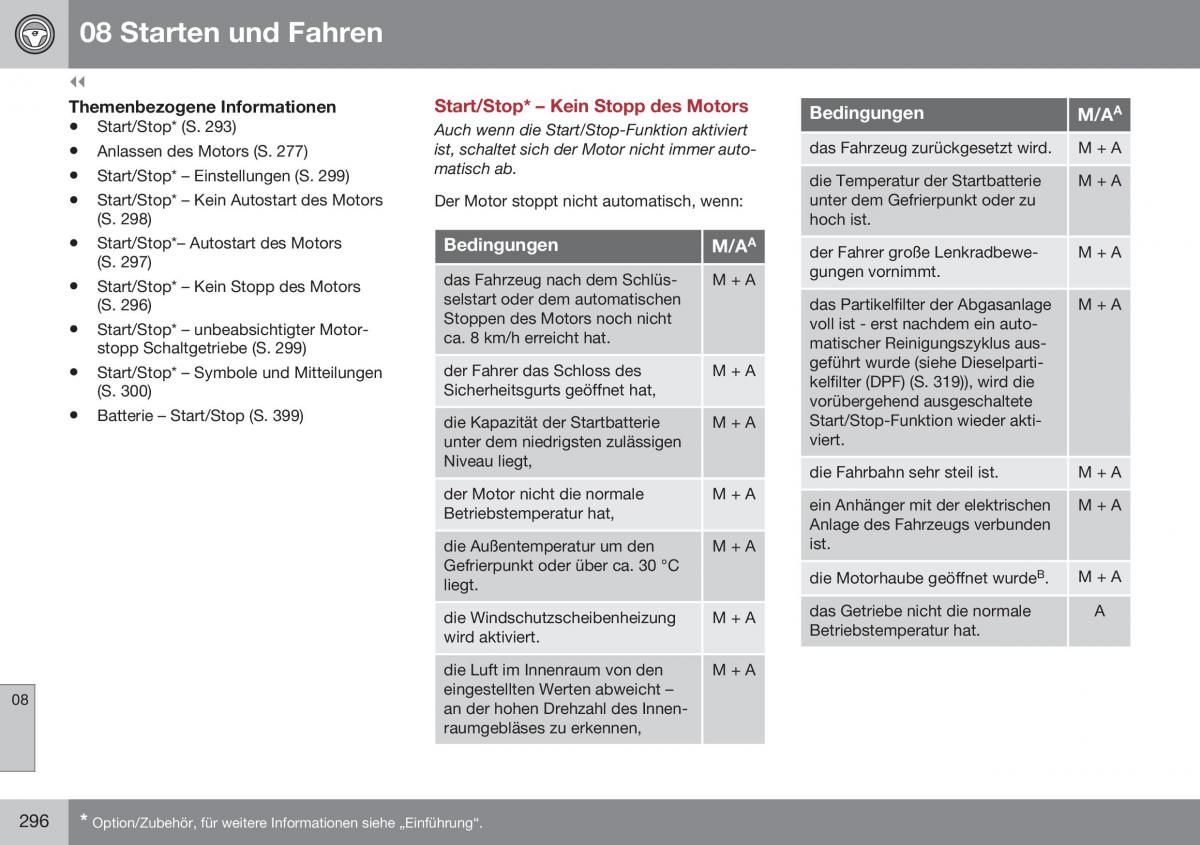 Volvo S60 II 2 Handbuch / page 298