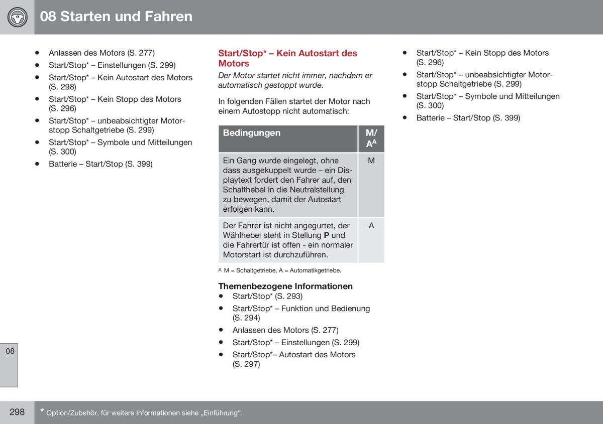 Volvo S60 II 2 Handbuch / page 300