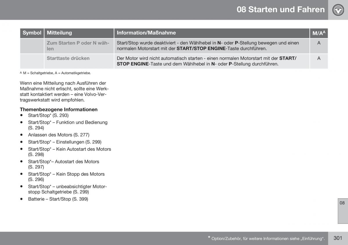 Volvo S60 II 2 Handbuch / page 303