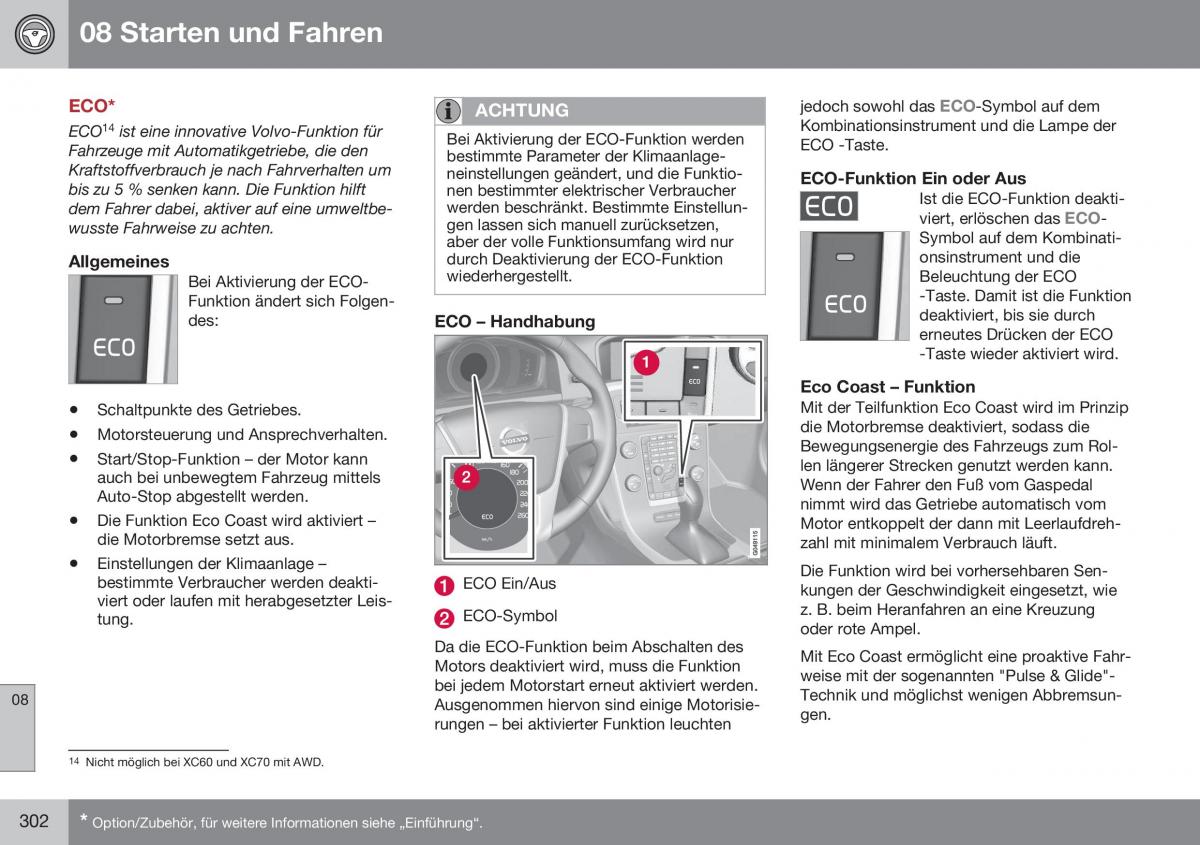 Volvo S60 II 2 Handbuch / page 304