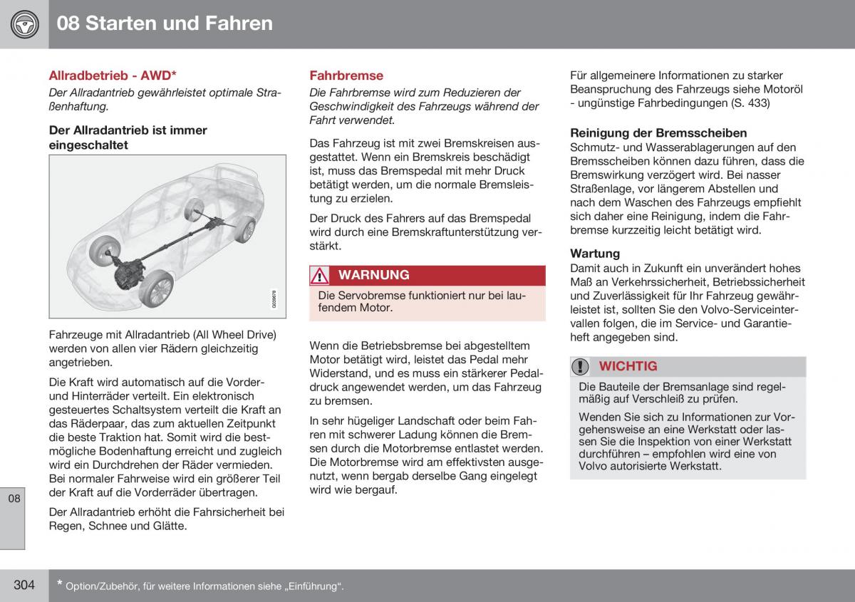 Volvo S60 II 2 Handbuch / page 306