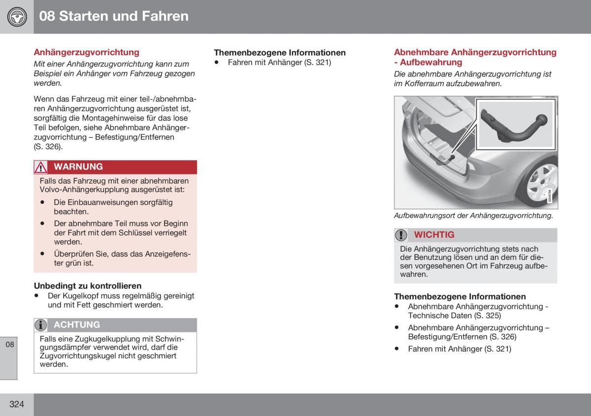 Volvo S60 II 2 Handbuch / page 326